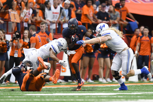 Syracuse went up early and did not relent in its season-opening domination at the Carrier Dome. 